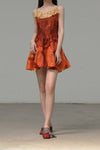MUTEDANCE Hand-embroidered dress (short) MD21SS73 PM4